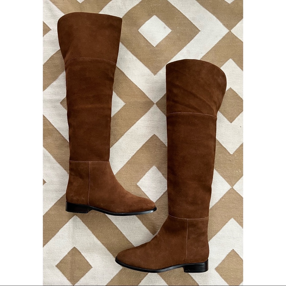 J.Crew Suede Over-the-knee boots